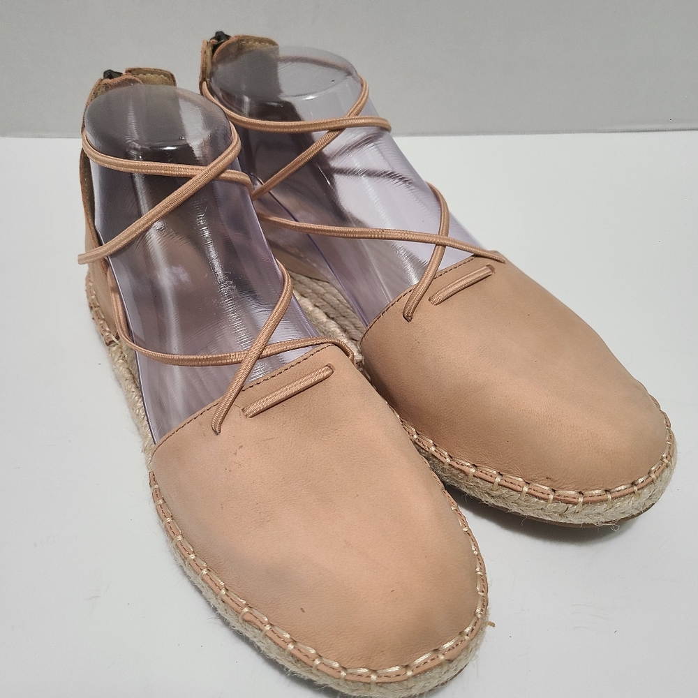 EILEEN FISHER Lace-Up Espadrille Sandal Women‎ Size 7